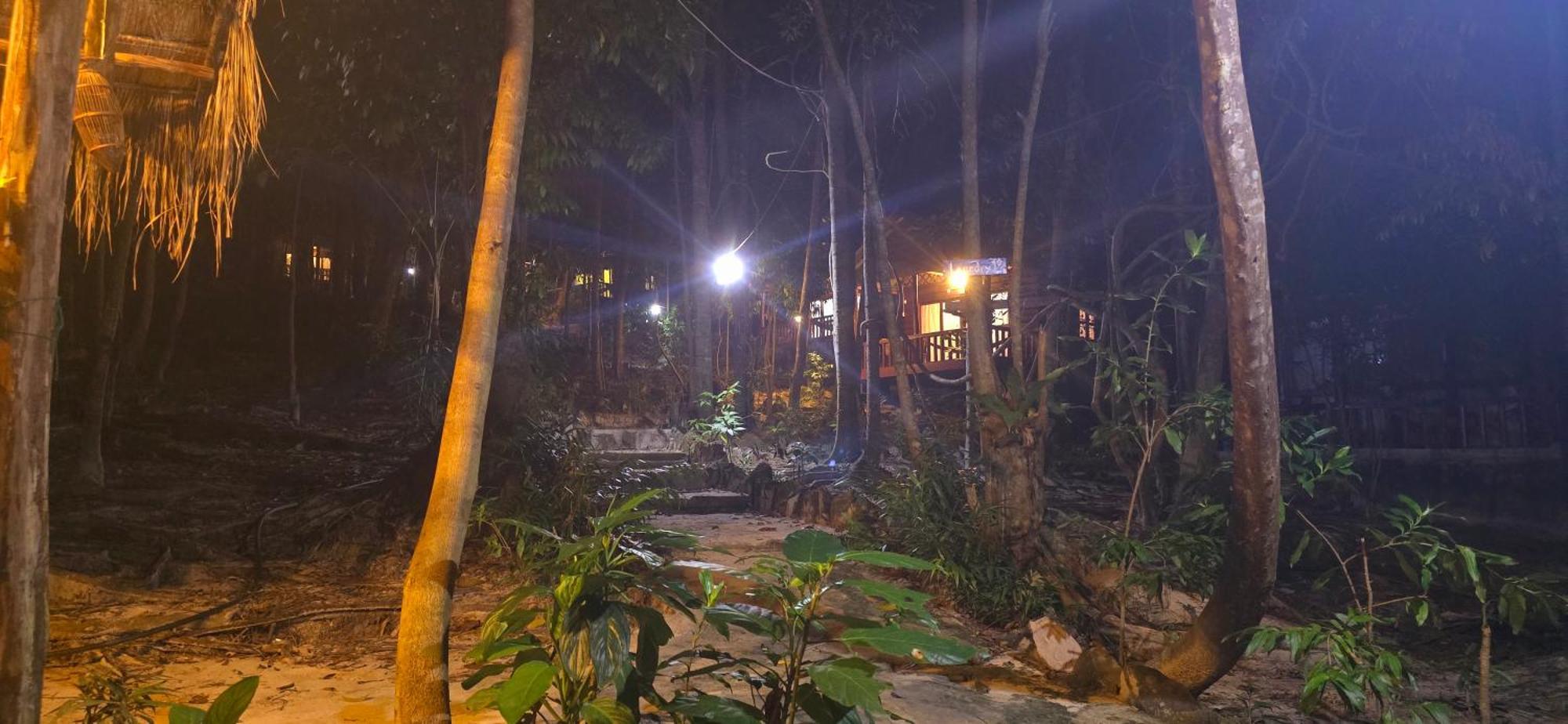 Sambath Sakseth Bungalow Kaoh Touch Buitenkant foto